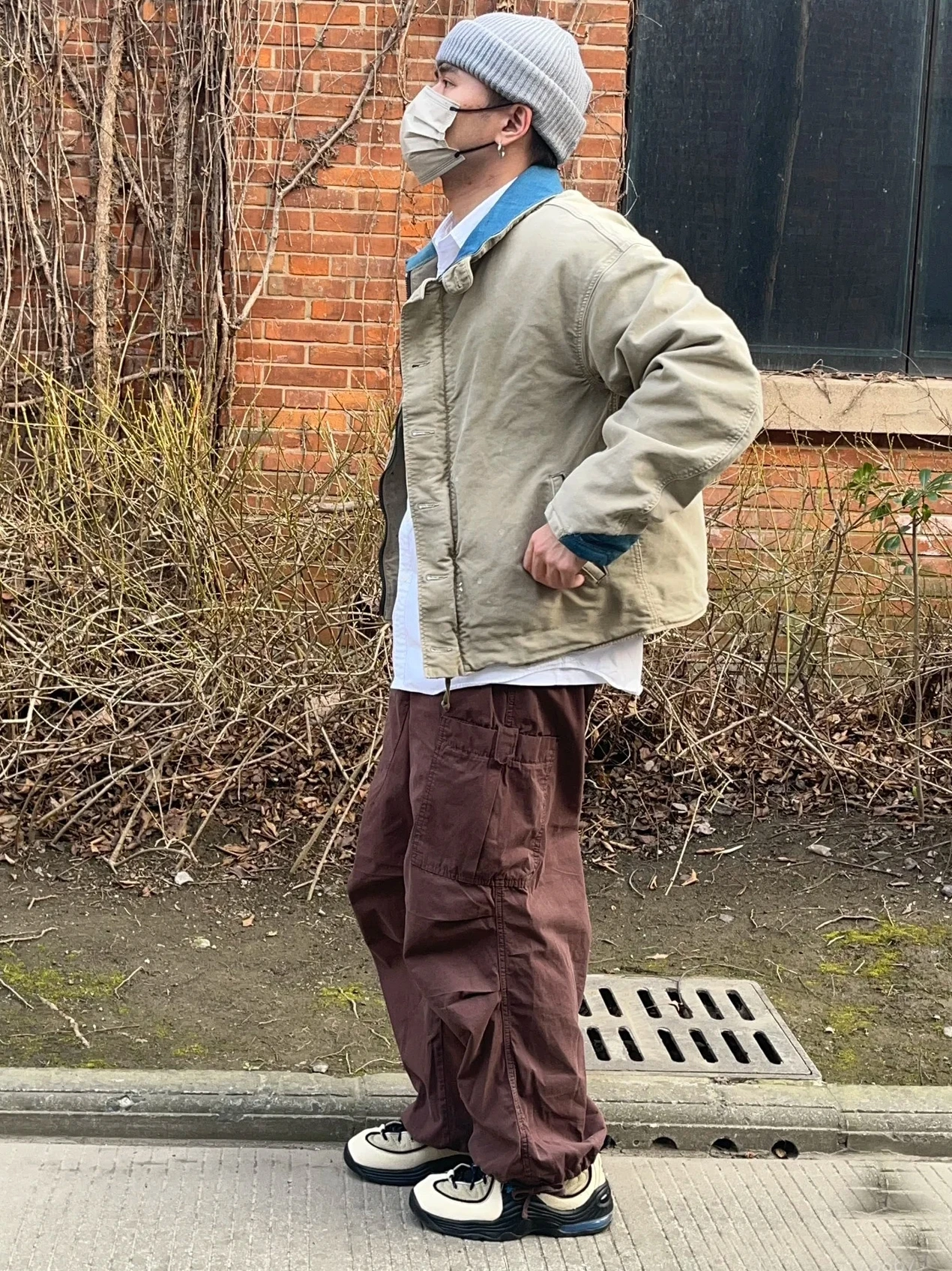 手彫りの茄子形 小物入れ 手彫りの茄子形 小物入れ6 VISVIM FIL 23SS PURSER DECK