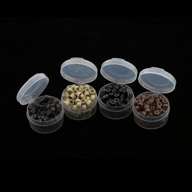 Hair Bun extension Tools Hook Pulling Loop Threader + 500 