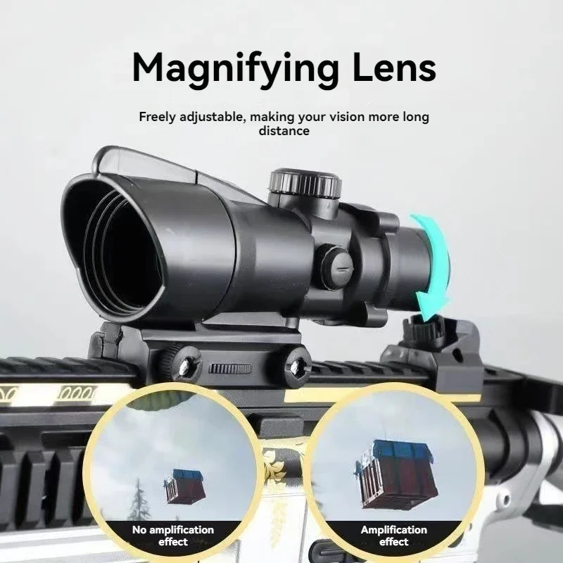 M249 Machine Gun Hydrogel Guns Electric Manual 2 Modes Realistic Toy Weapons Paintball Launcher for Men Adult Boys Shooting Game 3