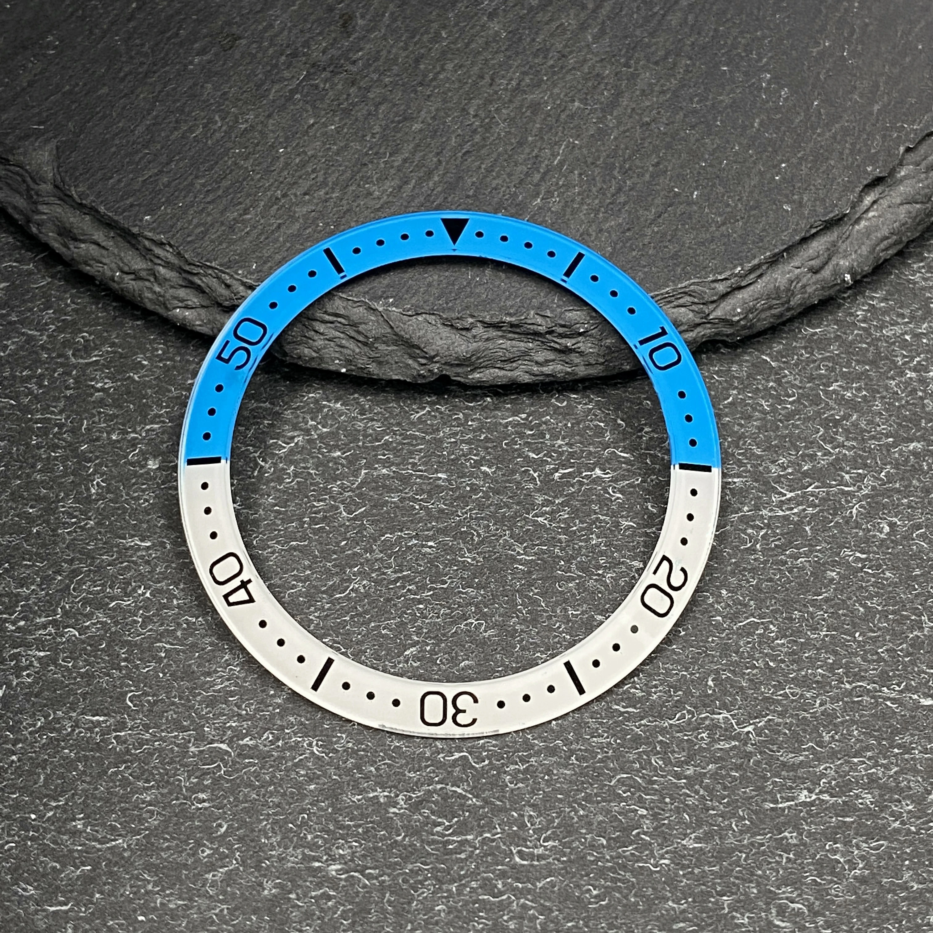 Premium 38*30.6MM Ceramic/Aluminum Watch Bezel Insert
