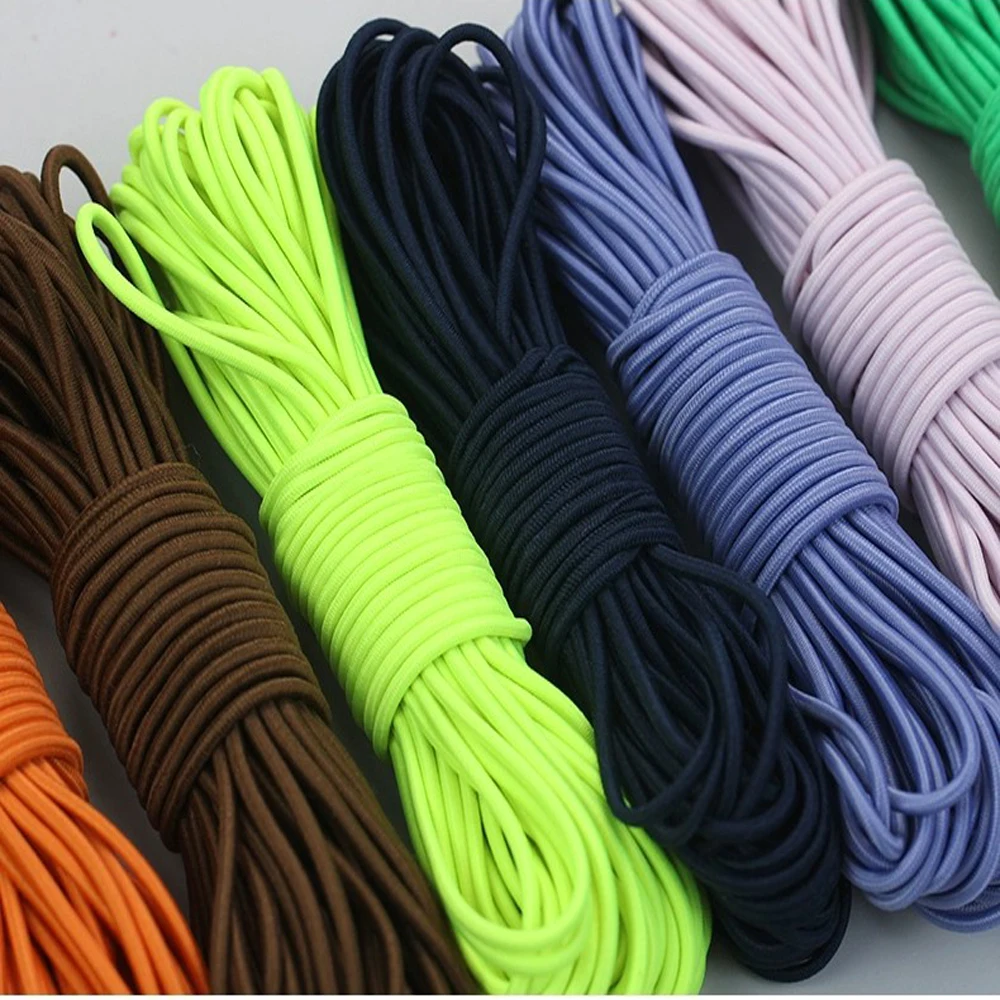 10Meters25mmStrongElasticRopeRoundBungeeShockCordStretch