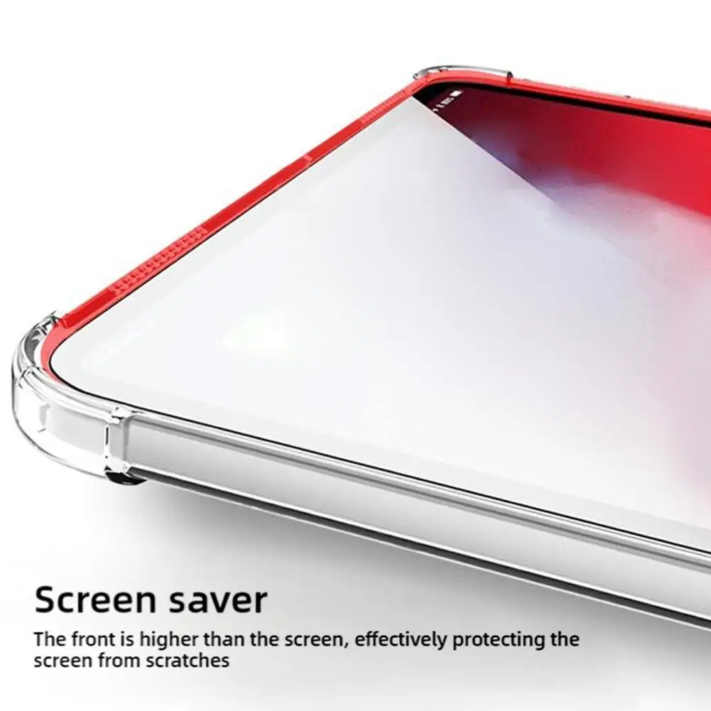 Ereader Case Pocketbook Verse Pro Color Silicone Protective Case EBook Clear TPU Back Cover Anti Drop Shockproof Protector Shell