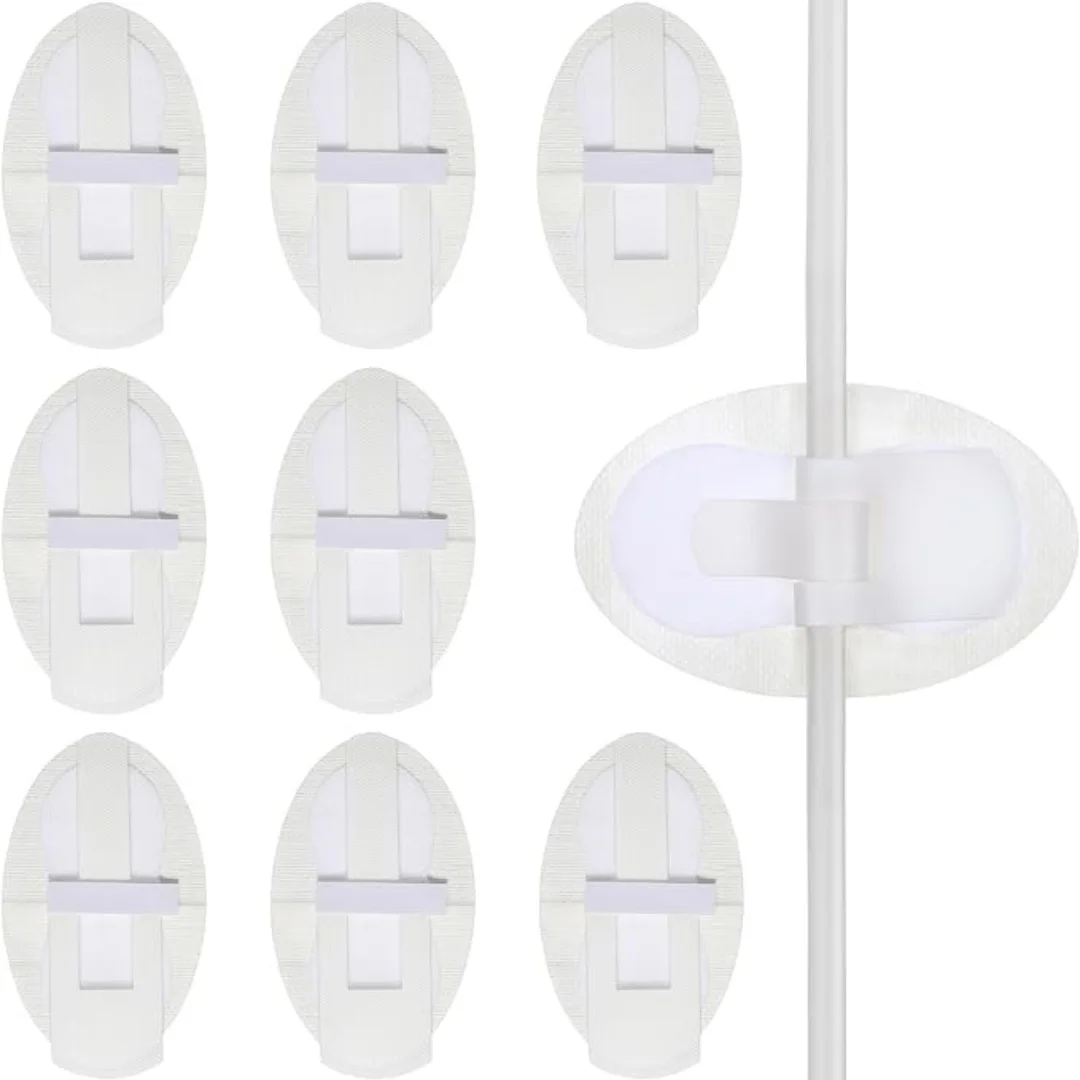 30 Pack Catheter Holder Tube Sticker Leg Device Stabilization Urine Fixation Urinary Fixing Tape Band Anchor Stickers Straps