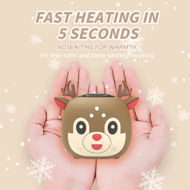 Mini Cute Bluetooth Speaker Portable Lucky Deer Hifi Sound Music Box Wireless TF Card MP3 Music Player IP65 Waterproof Dustproof