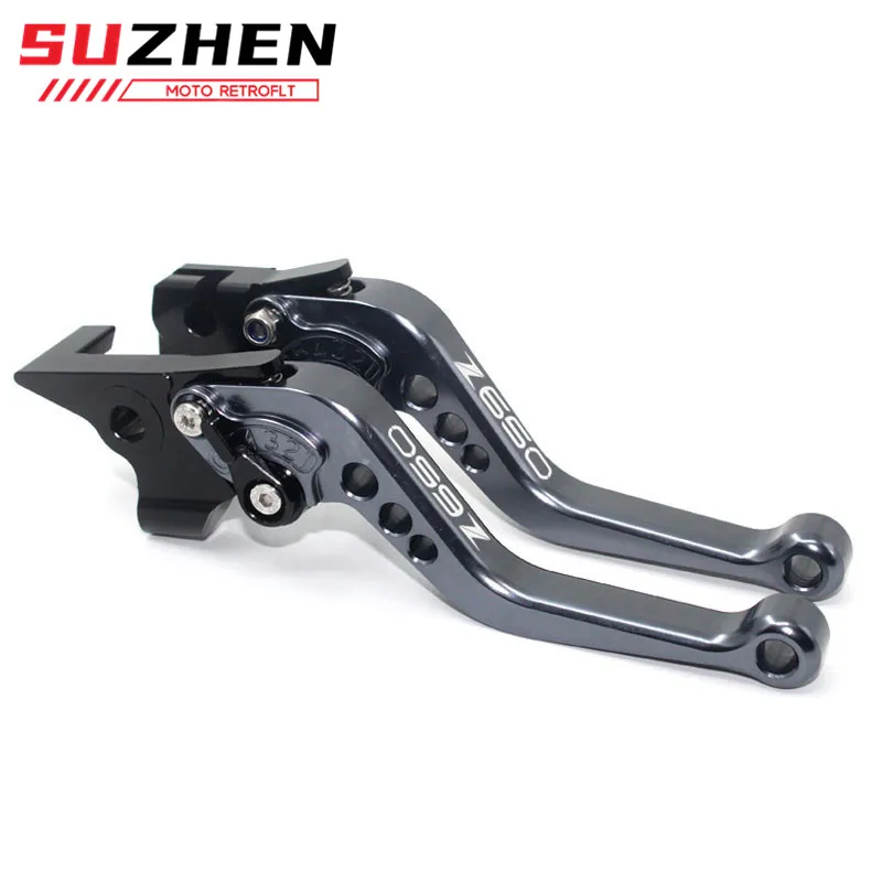 For Kawasaki Z650 Z-650 2017 2018 2019 2020 2021 2022 2023 Accessories Motorcycle Short Brake Clutch Levers Handle