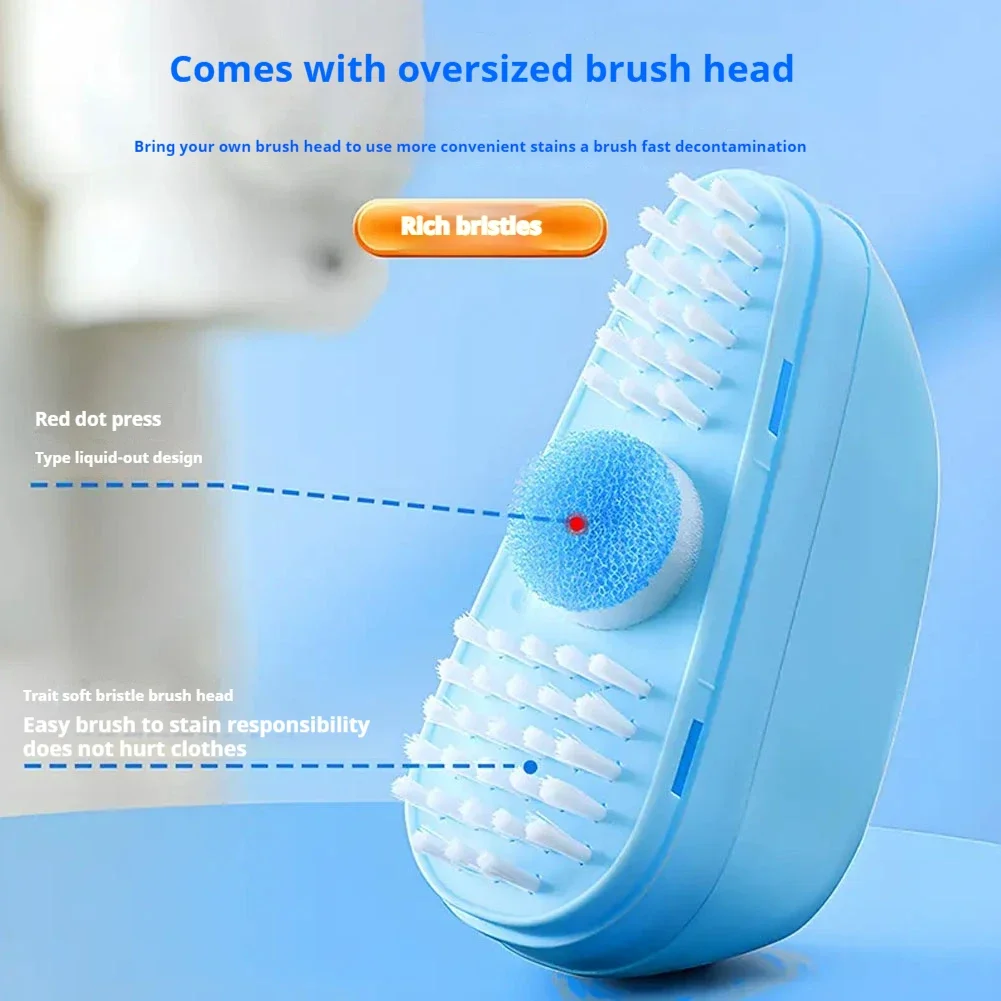 Laundry Stain Removers Down Jacket Foam Dry No-rinse Cleaner White Shoe Clothing Oil and Stain Remover 100ml With Brush