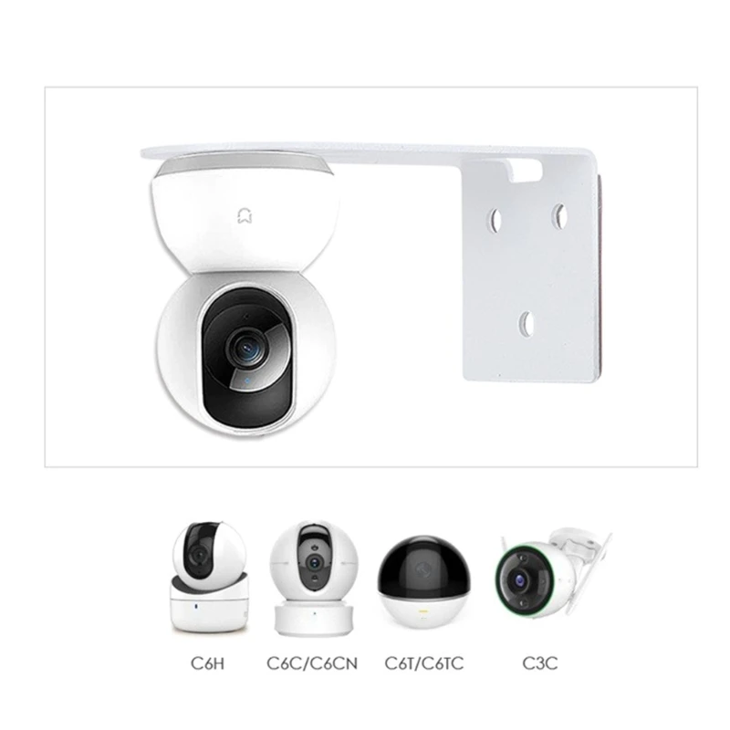 L Shape Punch-free Holder Nail-free CCTV Video Surveillance Camera Mounting Bracket Upside-down Wall-Mounted Bracket security camera bracket security wall mount bracket security camera mount