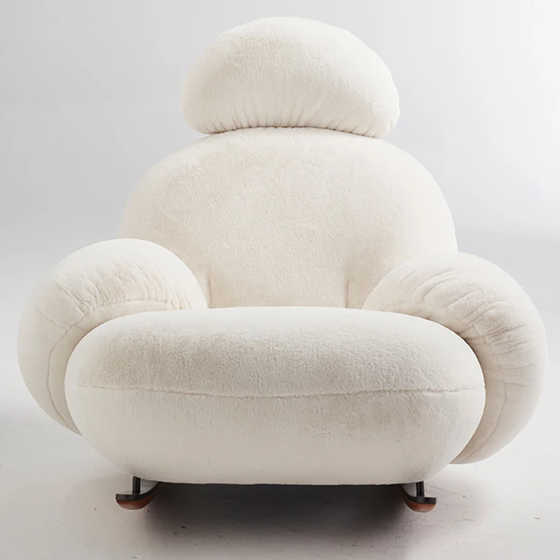 

White Living Room Chairs Luxury Creative Industrial Indoor Hotel Bedroom Chair Office Italian Sillas Salon Nordic Furniture