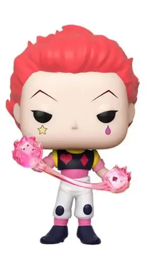 thumbnail image 5 of Funko pop Hisoka con cabello rojo n.° 652, modelo de PVC, figura de vinilo coleccionable, edición limitada, juguetes para muñecas de la convención de verano de 2023, 5 of 5