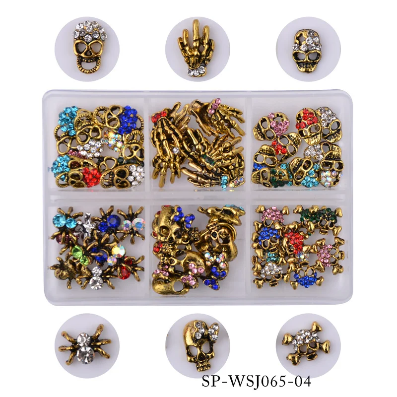 Alloy Brnds 3D Nail Charms (30 Pieces) – The Additude Shop