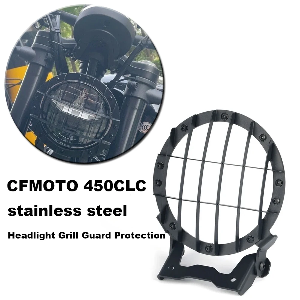 

NEW Motorcycle Accessories Headlight Protection Cover FOR CFMOTO 450CLC Headlight Guard