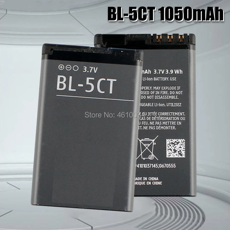 Bl-5ct Bl 5ct Rechargeable Mobile Phone Replacement Battery For Nokia C5-00  6303 C3-01 3720 Classic Battery - Rechargeable Batteries - AliExpress