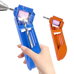 2.0-12.5mm Drill Bit Sharpener Convenient Small Grinding Wheel Drill Bit Machine Iron Twist Drill Polishing and Grinding Tool