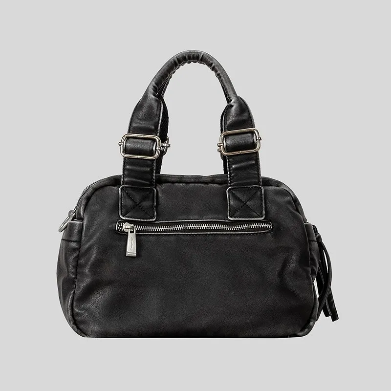 Women Handbag Top-handle Shoulder Tote Bag Satchel Fashion Retro PU Dinner Bag Multi-pockets Shoulder Handbags Phone Money Pack