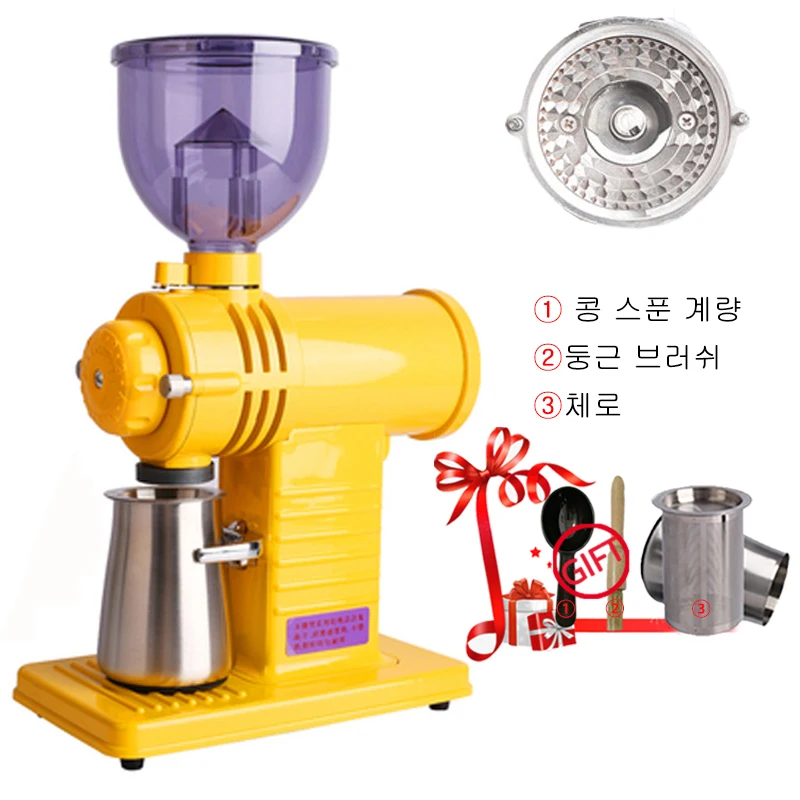 1KG Capacity 19 Gears Powder Size Adjustable Coffee Grinder Electric  110V/220V Coffee Bean Grinding Machine - AliExpress