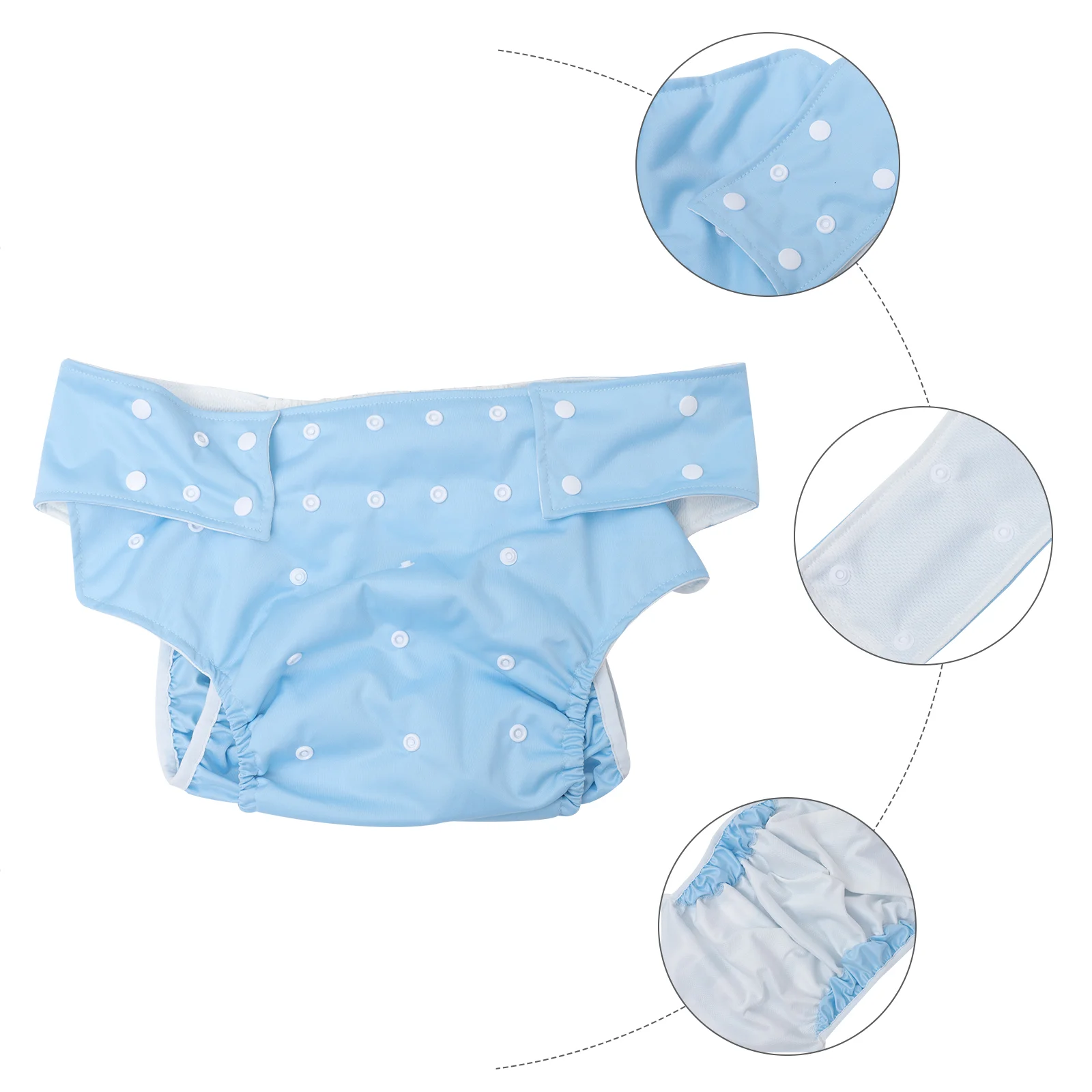 

Elderly People's Diapers for Adults Anti-leak Leak-proof Sanitary Panties Water-adsorbing Comfortable Cool Silk