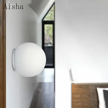 Modern LED Global Wall Sconce Light 14cm 25cm 35cm 1