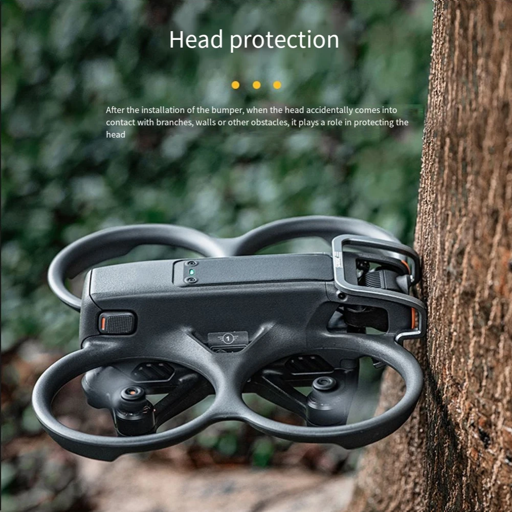 DJI Avata 2용 알루미늄 합금 짐벌 렌즈 범퍼는 민감한 렌즈 구성 요소를 보호하고 내구성을 제공합니다.