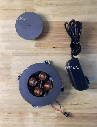 Magnetic Levitation Display with LED and Power Supply - Enhanced Module