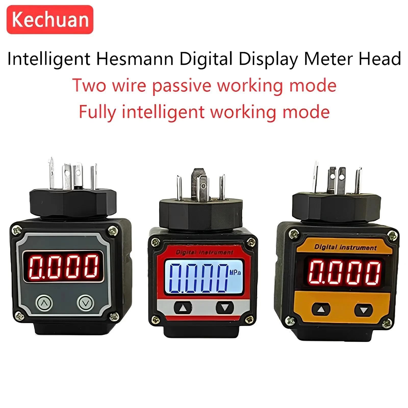 

Digital temperature and pressure transmitter Hesmann liquid crystal display head sensor circuit board chip