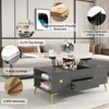 Coffee Table, Multi-Functional Tables with Drawers, Lift Top Coffee Table 4