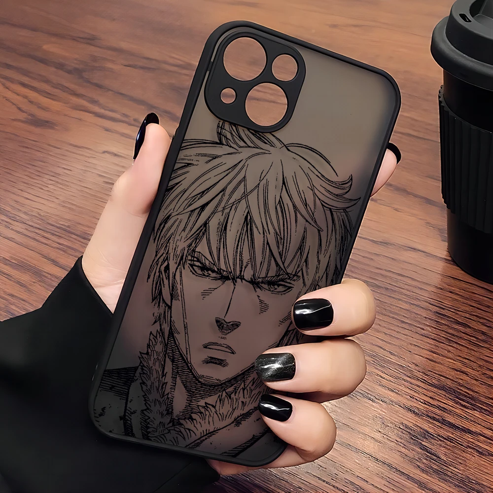 Vinland Saga Anime Black Matte Phone Case
