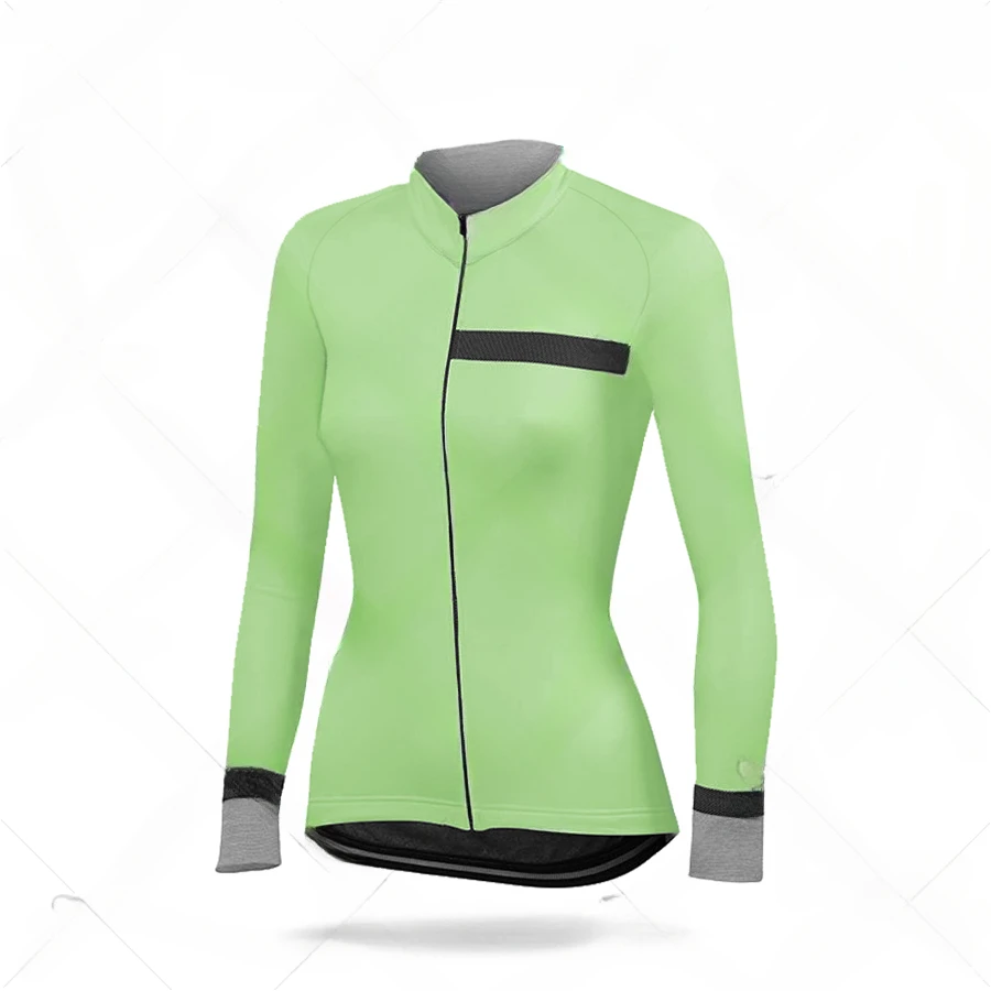Maillot de ciclismo de verano para mujer, ropa térmica de manga larga para mujer, ropa de carreras de montaña, uniforme de entrenamiento, maillot de ciclismo