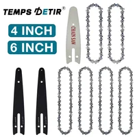 12-Pack 4/6" Chains,Home 4/6" Mini Chainsaw Accessories (Guide/Chain) Replacement Chains For Cordless Pruning Saws,Cutting Tools 1