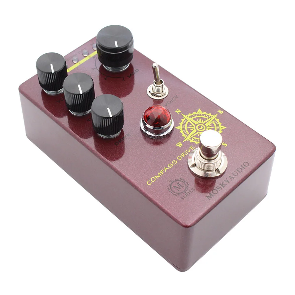 

Overdrive Booster Guitar Effects Pedal Effects Knob OD Overdrive Pedal R 4-Mode Selection TONE The Guitar VOLUME