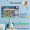 Montessori English Magnetic Reward Chart Children Toys Good Habits To Develop Time Activity Schedule Refrigerator Stickers Games 2