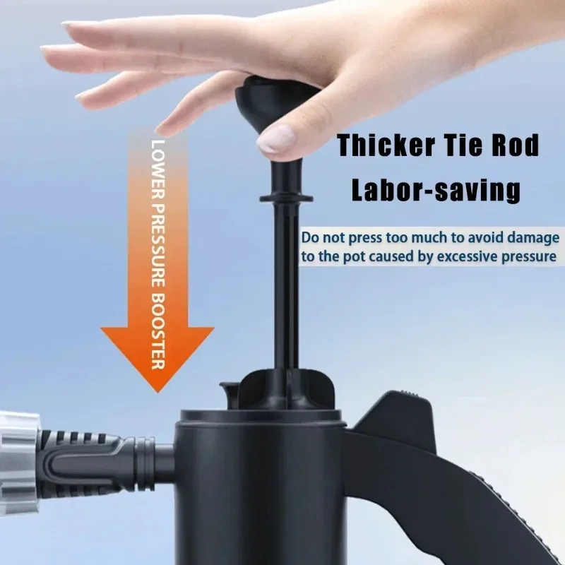 Home and Car Dual-use Car Wash Booster Sprayer 2L Spray Sprayer Hand Pressure Foam Sprinkler