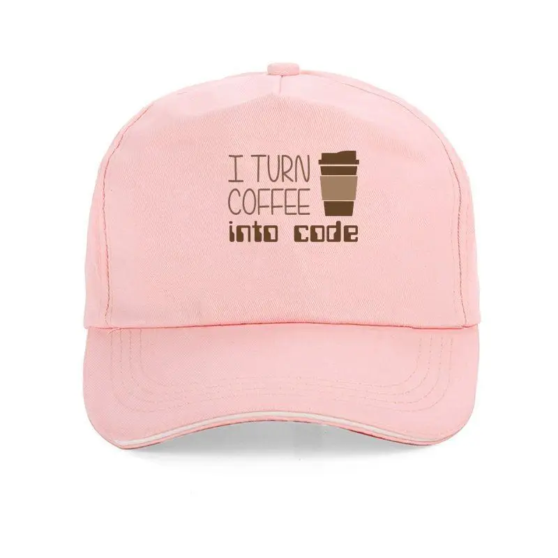 Хлопчатобумажная горловина с принтом для мужчин и женщин I Turn Coffee на код