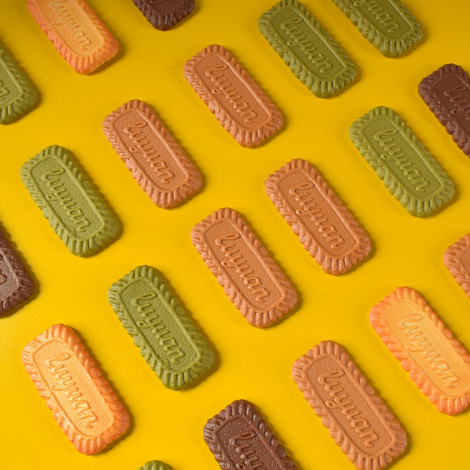 L06819 Biscotti Artificiali Realistici, Finti Cracker Dessert per Decorazione, Oggetti di Scena per Esposizione, Modelli di Biscotti Finti