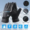 Winter Cycling Gloves Men Outdoor Waterproof Skiing Riding Hiking Motorcycle Warm Mitten Gloves Unisex Thermal Sport Gloves 2