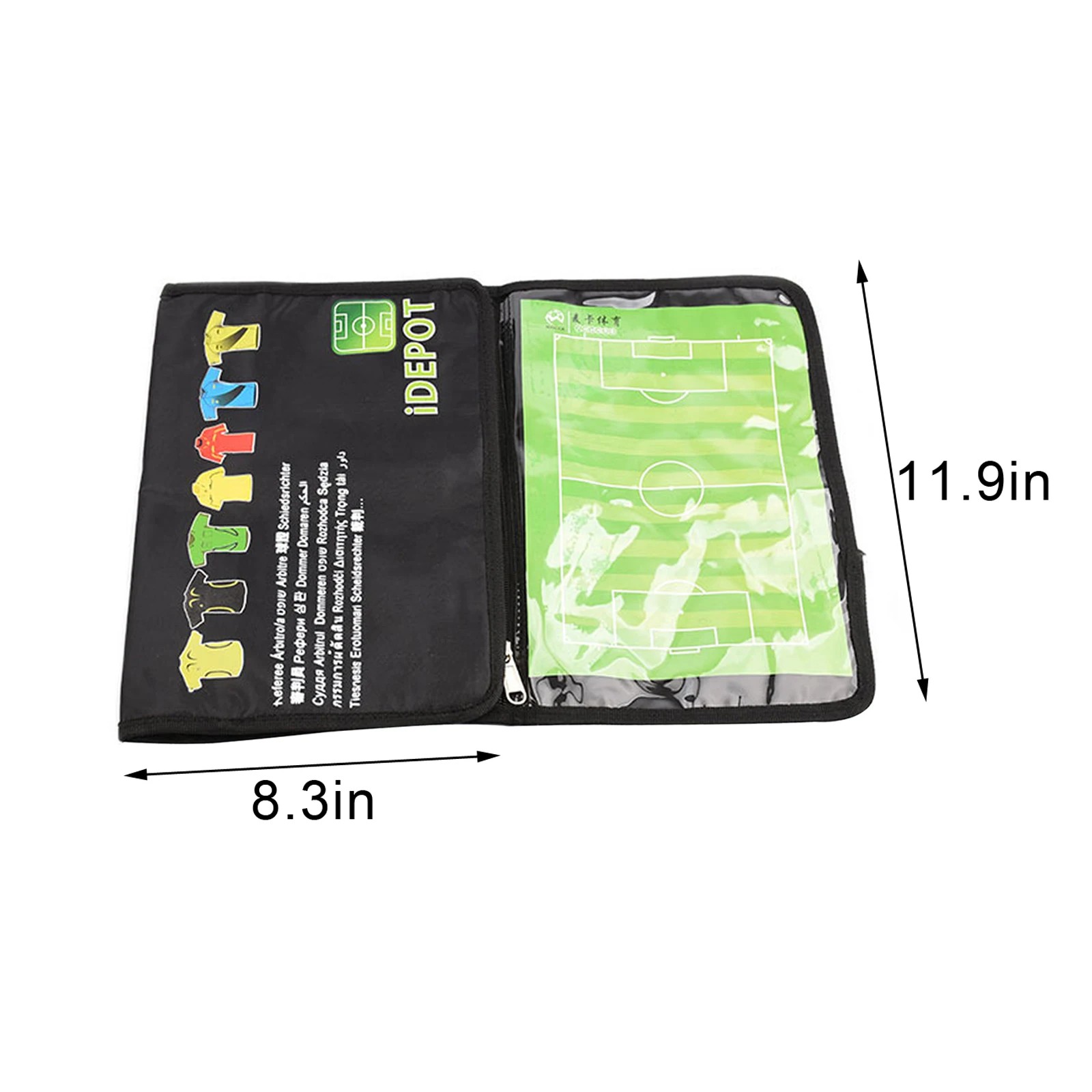 Soccer Referee Accessory Bag For Soccer Referee Cards Linesman Flags Whistle Linesman Flags Red Yellow Cards Storage Bag 6