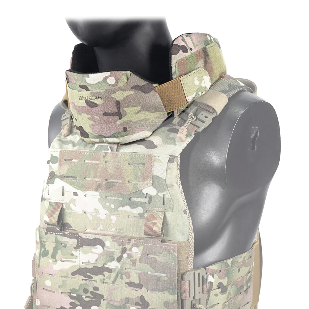 Collana di protezione universale per gilet tattico softair caccia grigio