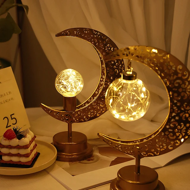 Guirxiété lumineuse LED Moon Star Castle, Eid Mubarak, Ramadan, décoration  pour la maison, Hajj, Ramadan Kareem, Eid Al Adha, cadeau lanterne, 10LED -  AliExpress