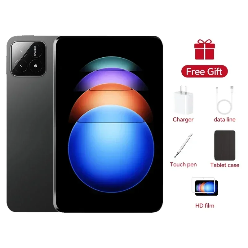 thumbnail image 1 of Tableta Pad 6S Pro Snapdragon 888 de 11 pulgadas, Android 13, 16 GB + 1 T, 10 000 mAh, 5G, doble SIM, WiFi, GPS, versión global original de 2024, 1 of 5