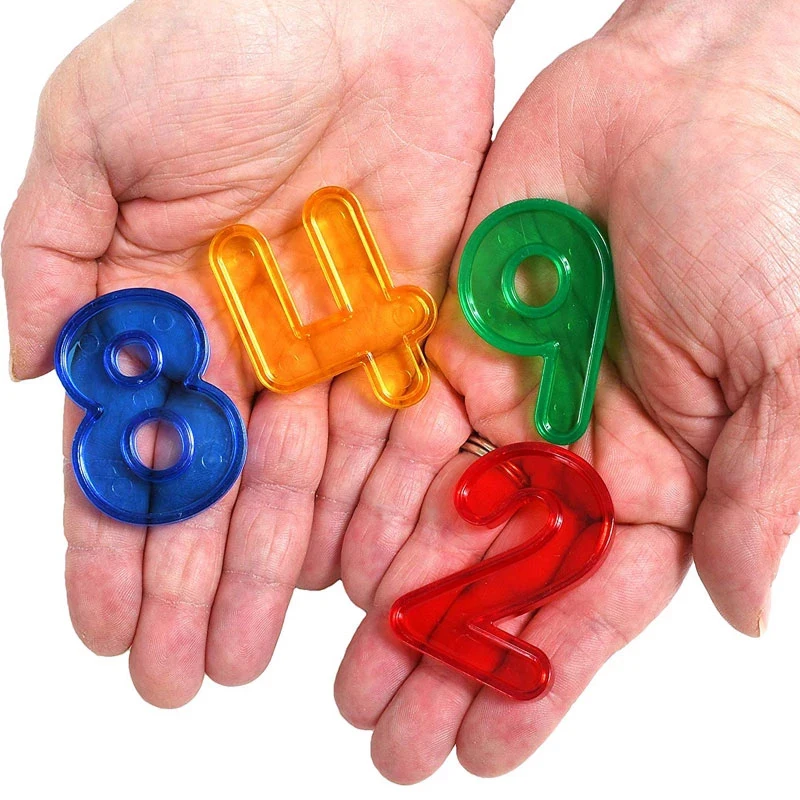 Kids Montessori Educational Toys Transparent Letters And Numbers Math Signs Learning Resources Juegos Did&aacute;cticos Para Ni&ntilde;os