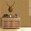 45cm Big Roll Home Decoration Background Wall Desk Cabinet Wallpaper Wood Stripes Waterproof PVC Self-adhesive Wall Stickers 4