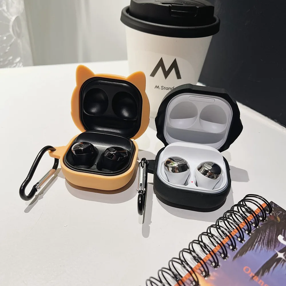 Cartoon Silicone Earphone Case for Galaxy Buds FE – Fun and Durable Charging Box Cover