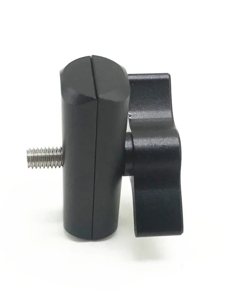 액션 카메라 휴대폰용 더블 소켓 암, 볼 마운트 클램프, GPS 홀더 액세서리, 15mm, 16mm, 17mm