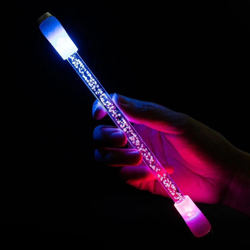 Acrylic luminous rotating pen Gaming Spinning Finger Pens for Kids Teens Student Games Office School Supplies