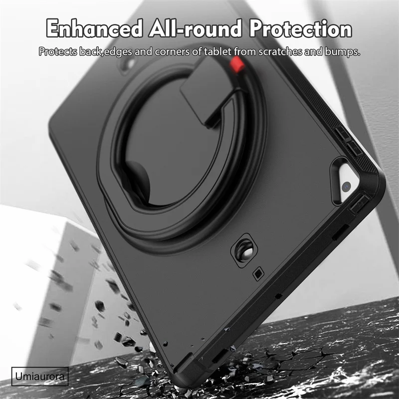 Heavy Duty Case For IPad 10.2 7th 8th 9th Gen Mini 6 5 9.7 2018 Air 2 3 4 10.9 10.5 2020 Pro 11 2021 Kids Shockproof_voghion.com