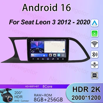 Android 15 Auto Autoradio Per Seat Leon 3 2012 2013 2014 2015 - 2020 Navigazione GPS Lettore Video Multimediale Stereo No 2din DVD