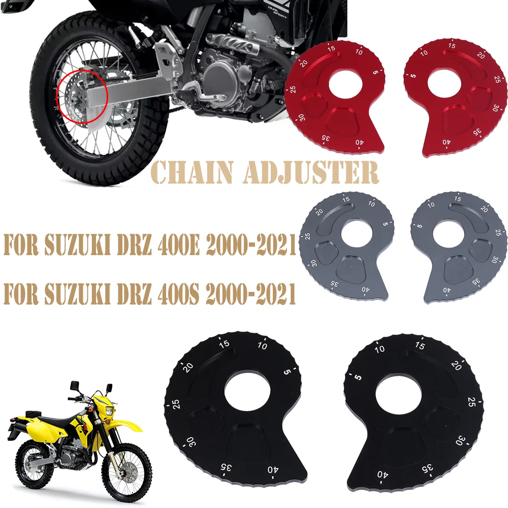 Motorcycle Chain Adjuster Suzuki Drz400 Drz400s Suzuki Dr Z400s