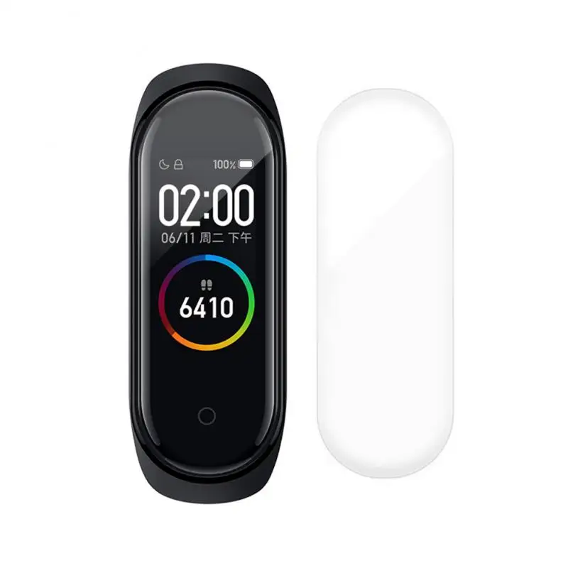 

For Mi Band 4 Protection FilmHydrogel Protective Tempered Film Full Screen Permeability Film Explosion
