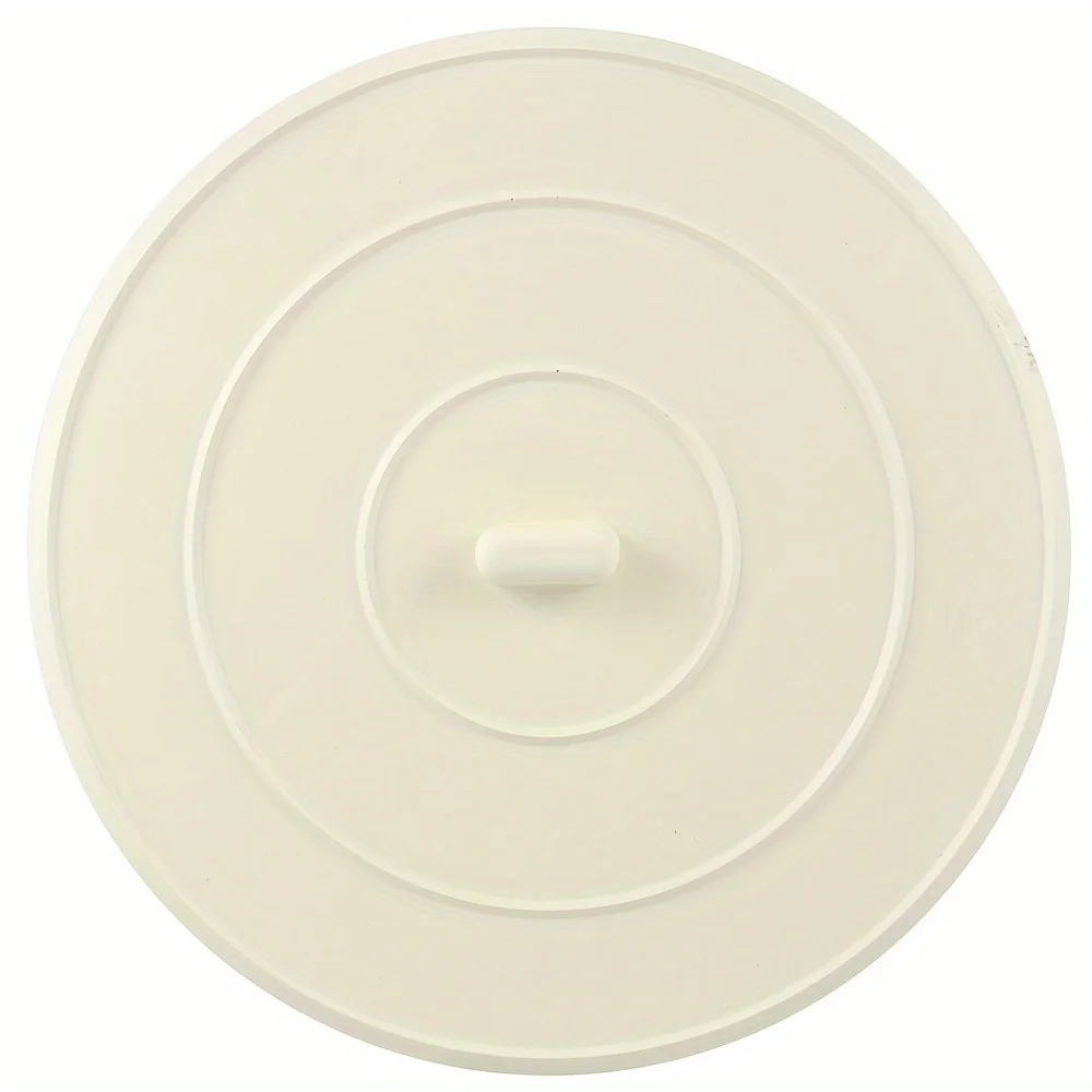 Flat Suction Sink Plug Silicone Bathtub Plug Silicone Drain Plug Hair Shower Flat Suction Cup Cover bathroom sink plug bathtub stopper 1pc