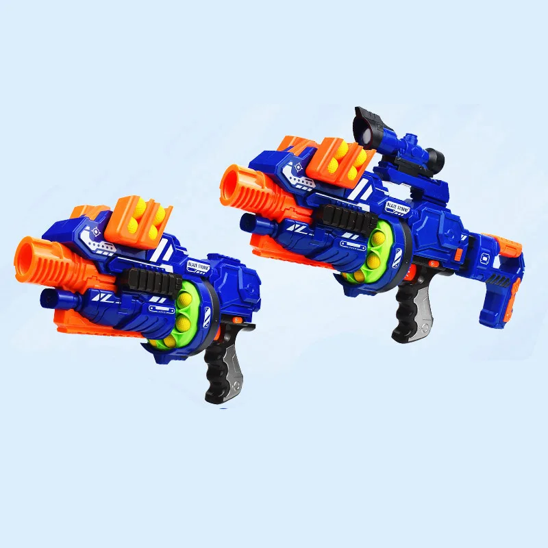 Electric Firearm Soft Bullet Gun Machine Submachine Gun Sniper Child Electric Toy Gun 4
