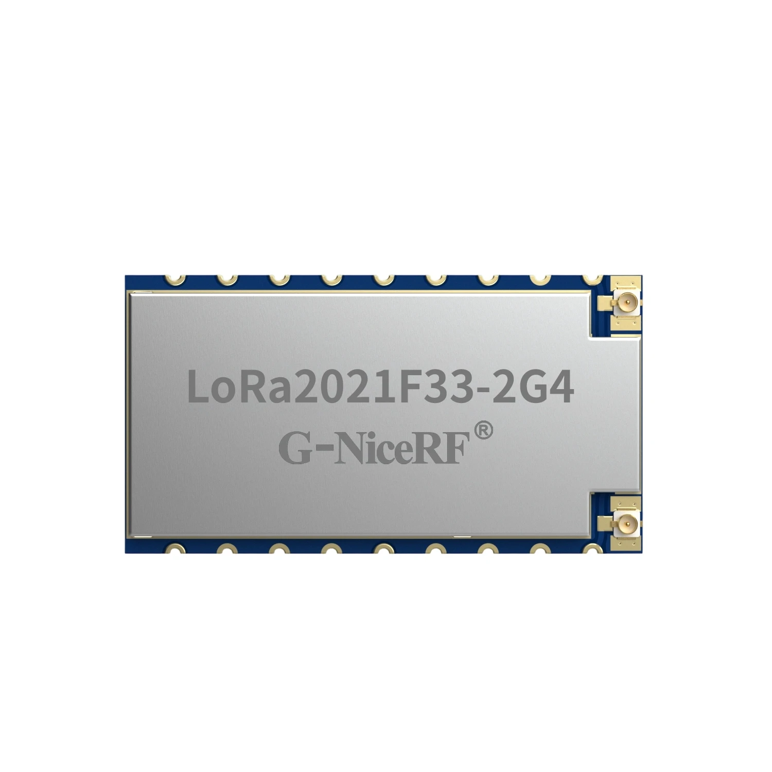 G-NiceRF | 2PCS LoRa2021F33-2G4 2W 고출력 LoRa 모듈 FLRC 최대 2.6Mbps, Sub-GHz 감도 최대 -144dBm LR2021 칩셋